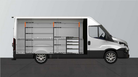 Fahrzeugeinrichtung PRO5 für Iveco Daily L3H2