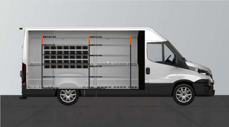 Fahrzeugeinrichtung RACK für Iveco Daily L3H2