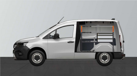 LS3 bedrijfswageninrichting voor Citan, Kangoo & Townstar L1