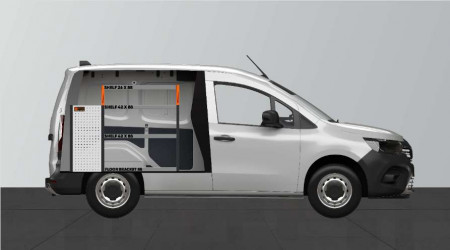 LB5 bedrijfswageninrichting voor Citan, Kangoo & Townstar L1