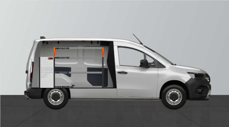 LB5 bedrijfswageninrichting voor Citan, Kangoo & Townstar L2