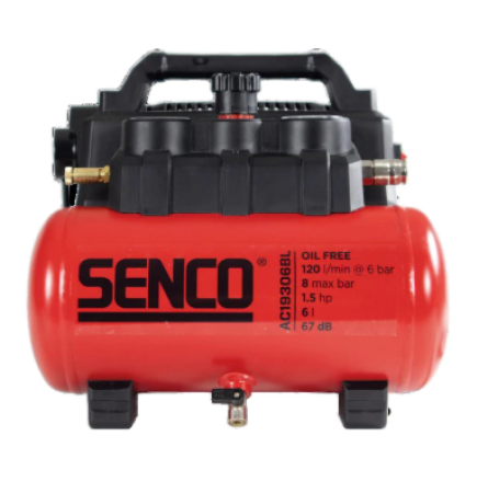 Compressor 230V met 6L tank  Merk: Tjep 6\160 Art 713988
