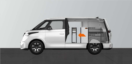 Fahrzeugeinrichtung LD26 für Volkswagen ID BUZZ L1