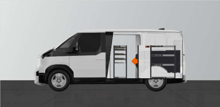 LD42 bedrijfswageninrichting voor Kia PV5 L2H1