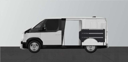 SHORT26 bedrijfswageninrichting voor Kia PV5 L2H1