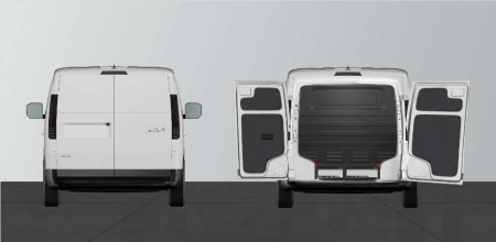 Dubbele laadvloer H:202 mm 3 laden voor de KIA PV5 L2 met standard comfortwand