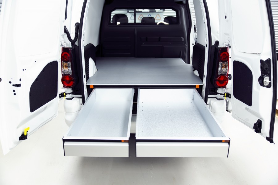 Double Plancher H: 202mm 3 tiroirs pour Berlingo et partner L1H1 | Work System