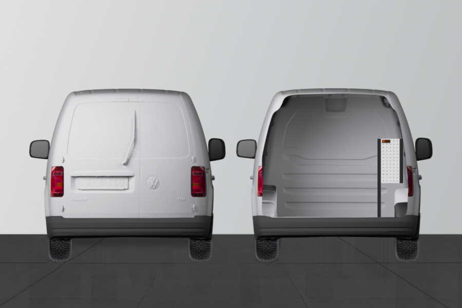 H-RACK Aménagement Utilitaire pour VW Caddy Standard - Worksystem