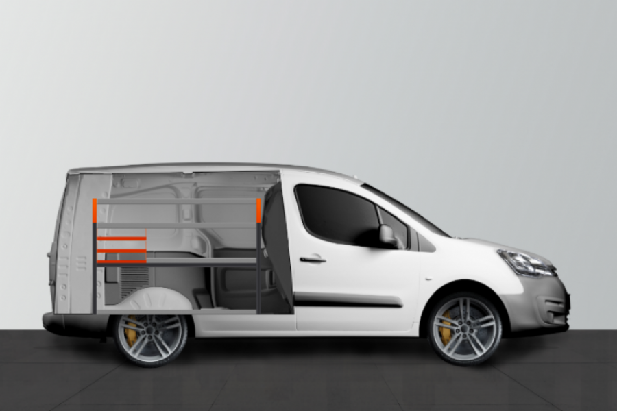 V-SS3 Aménagement Utilitaire pour Berlingo & Partner L2 - WorkSystem