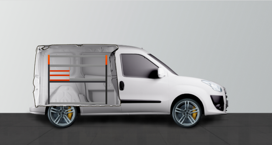 V-SS3 Fiat Doblo & Opel Combo L1 | Work System