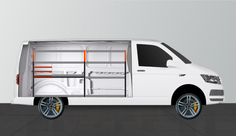 V-SS3 Aménagement Utilitaire pour VW Transporter L2H1