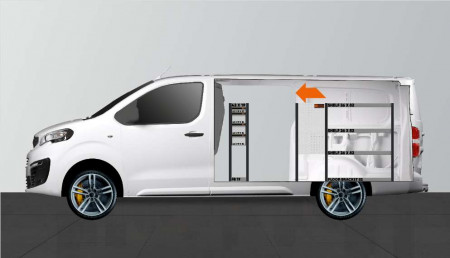 LD26 bedrijfswageninrichting voor Expert, Jumpy, Vivaro, Scudo & ProAce