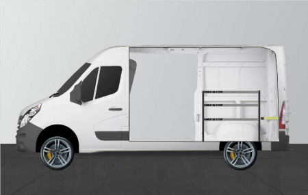 BASE26 bedrijfswageninrichting voor Movano, Master & NV400