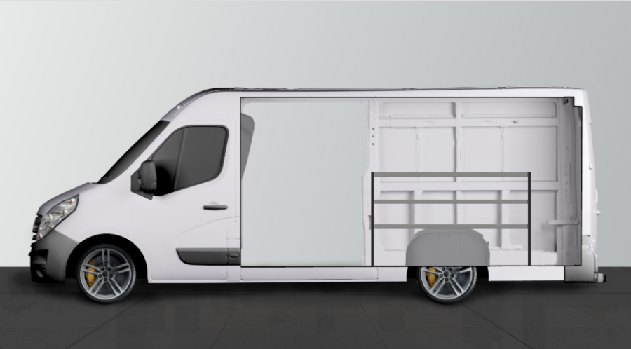 H-BAS Aménagement Utilitaire pour Movano, Master & NV400 L3H2