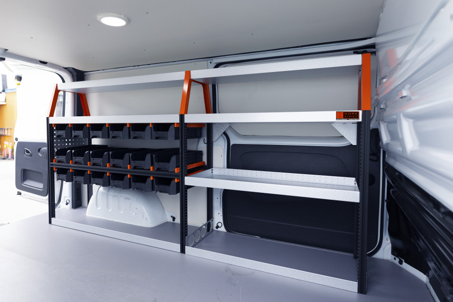 V-Rack Bedrijfswageninrichting Mercedes Vito Compact | Work System