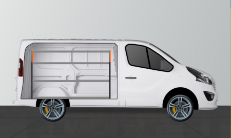 V-Basic Bedrijfswageninrichting voor Talento, NV300, Vivaro & Trafic L1