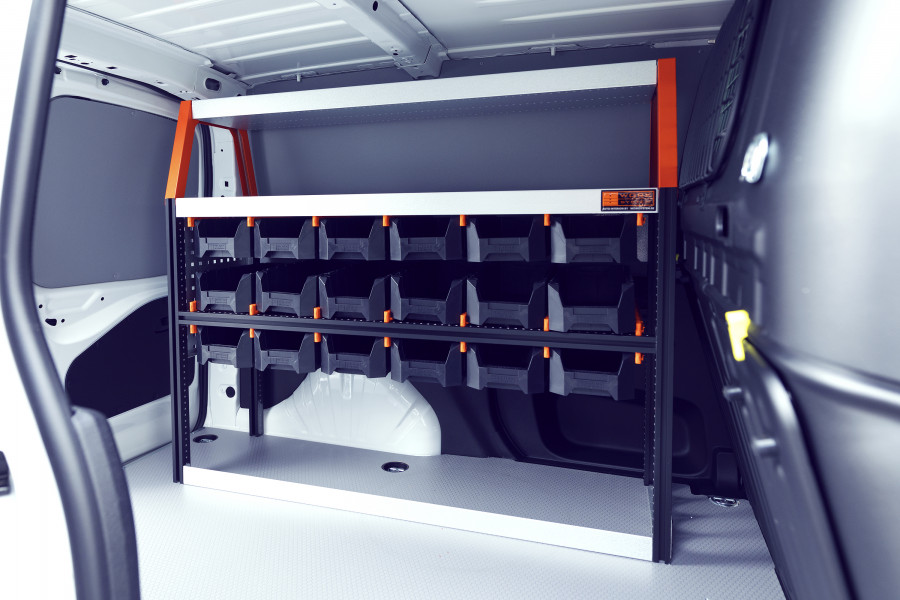 V-Rack Bedrijfswageninrichting VW Caddy Standaard | Work System