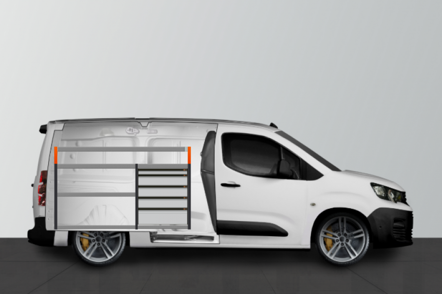 V-PRO Aménagement Utilitaire pour Berlingo, Combo & Partner L2