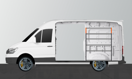 H-ENKEL Bedrijfswageninrichting voor Mercedes Sprinter Standaard