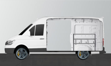 H-Bas Bedrijfswageninrichting voor Mercedes Sprinter Standard