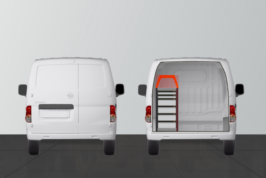 V-LB6 Aménagement Utilitaire pour Nissan NV200