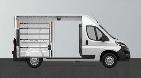 SHORT42 bedrijfswageninrichting voor Proace Max, Boxer, Ducato, Jumper & Movano L2