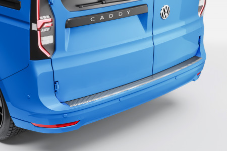 Roestvrijstalen bescherming achterbumper geschikt voor VW Caddy 2021-