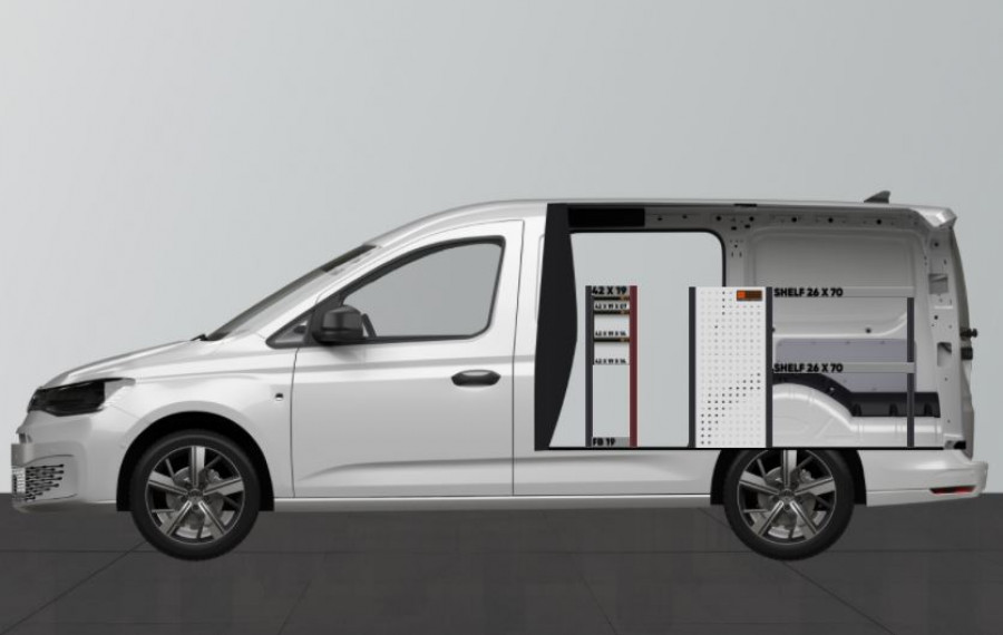 Caddy van shop amenage