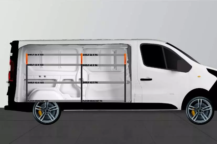 Base42 bedrijfswageninrichting Renault 