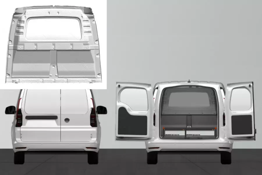 Niedriger Unterflur Volkswagen Caddy