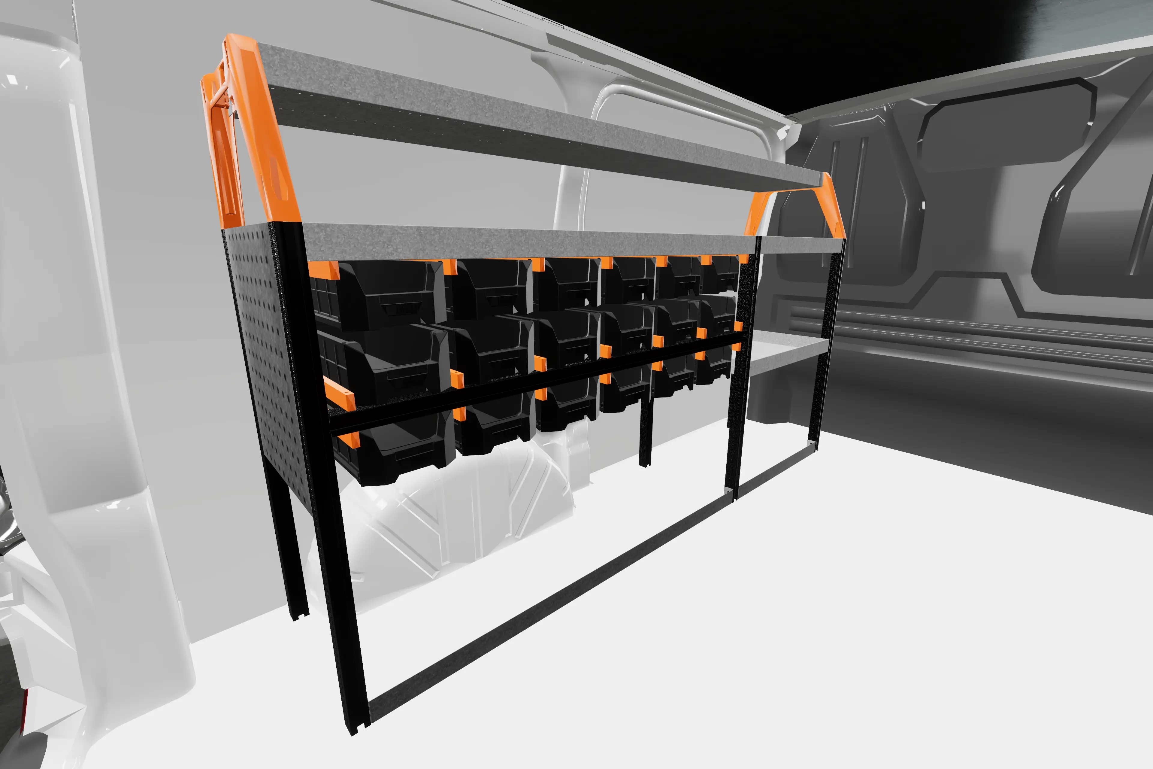 Aménagement Rack Ford Custom