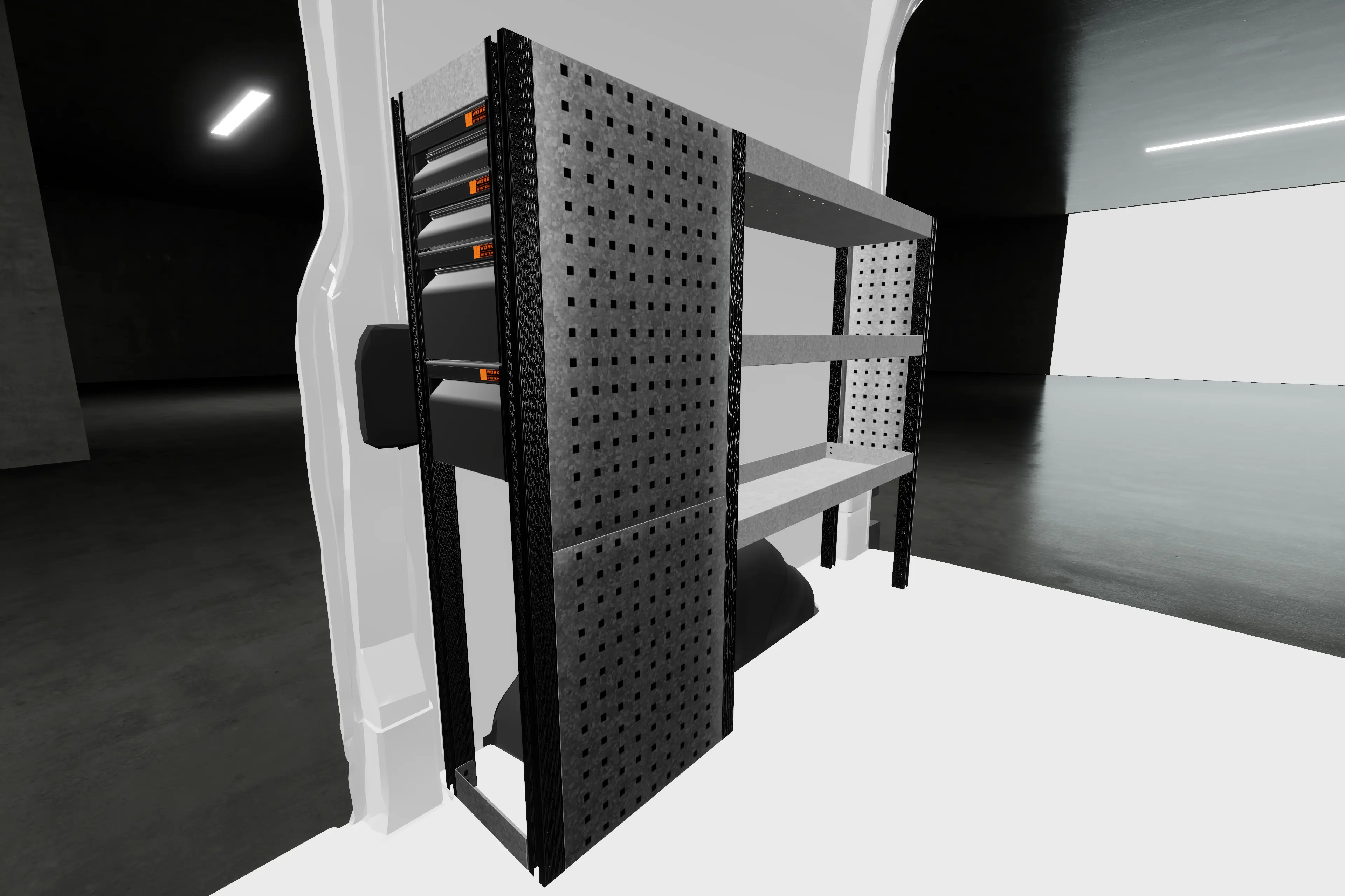 LD26 aménagement utilitaire Ford Transit