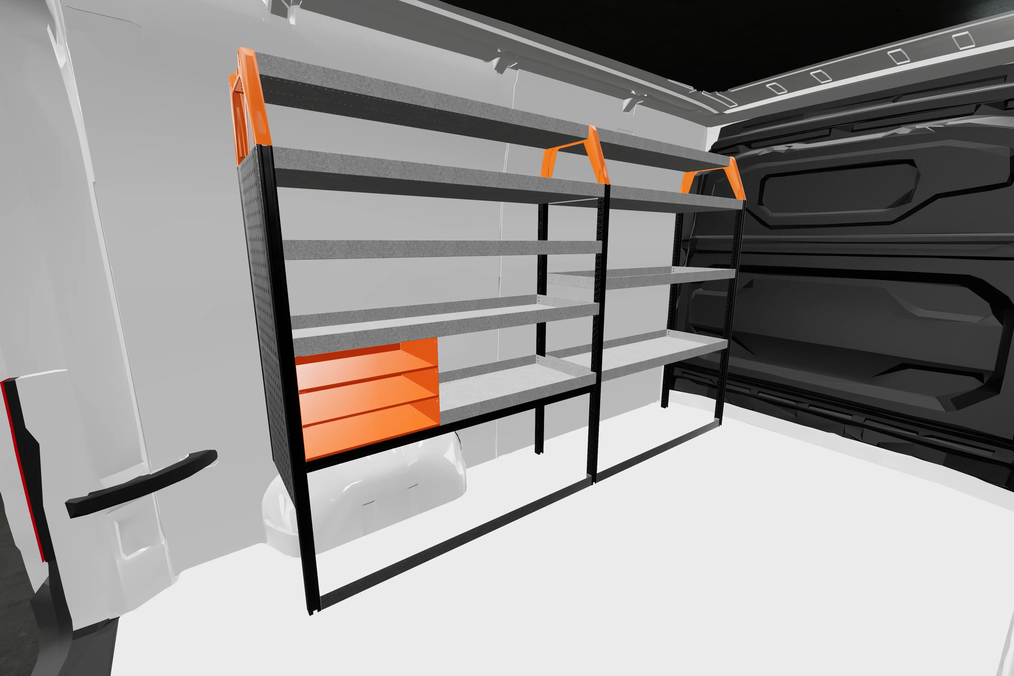 Aménagement SS3 pour véhicules utilitaires Renault Master