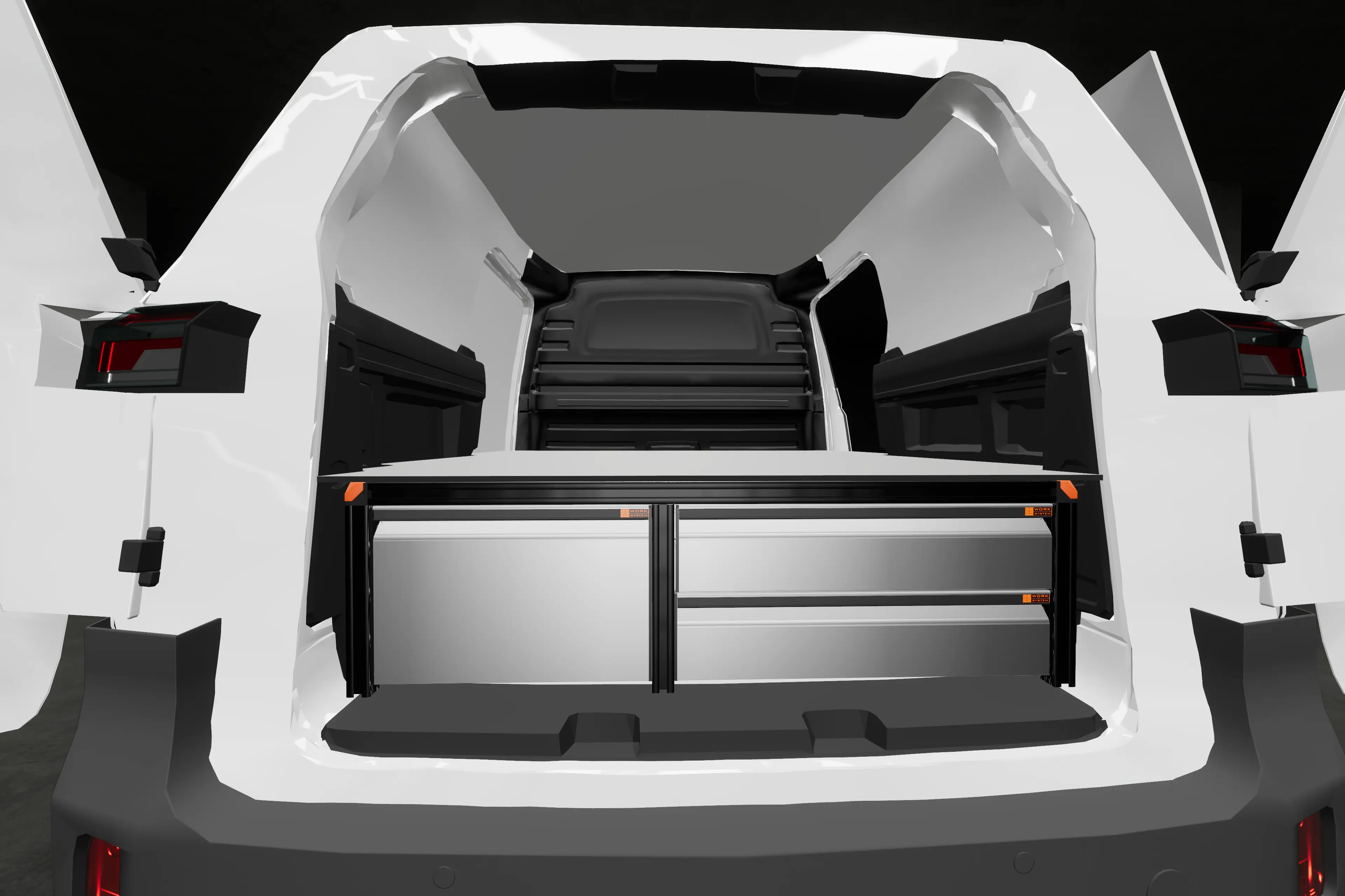 Double plancher haut avec tiroir supplémentaire Volkswagen ID Buzz
